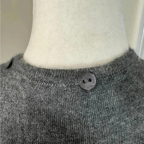 Dolce & Gabbana Alpaca Blend Knit Sweater Top Size 42 Gray Quiet Luxury Top - Picture 13 of 16